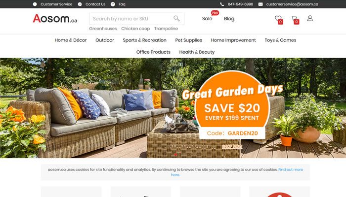 加拿大领先家居家具网上购物