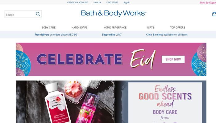Bath  Body Works阿联酋