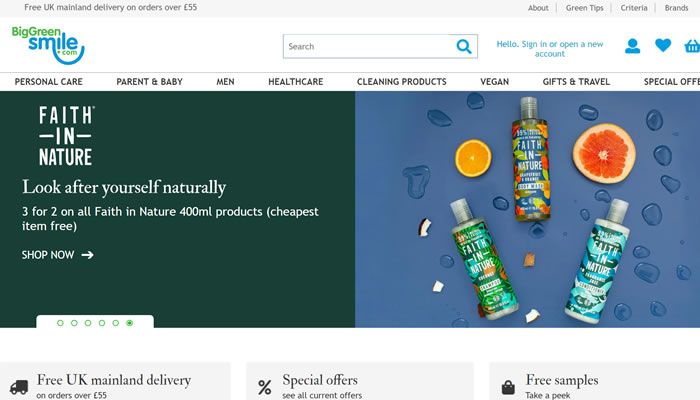 英国最大的天然和有机产品在线零售商之一