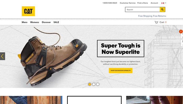 CAT鞋加拿大官网