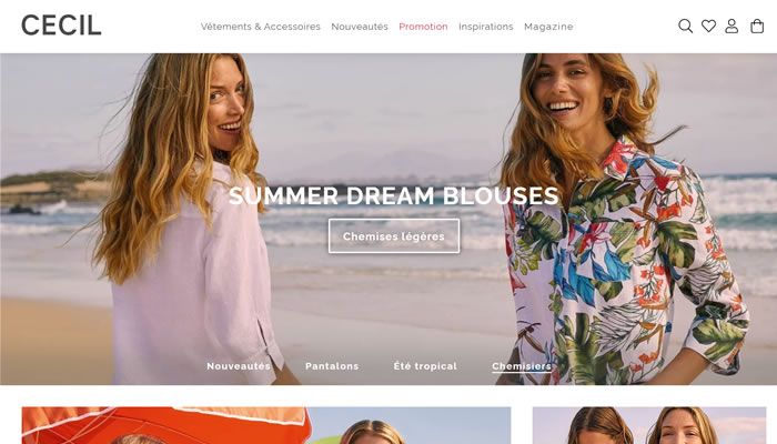 Cecil Mode法国在线商店