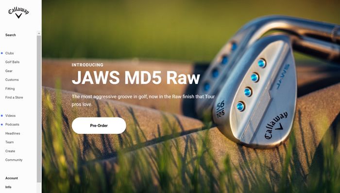 卡拉威高尔夫官方网站