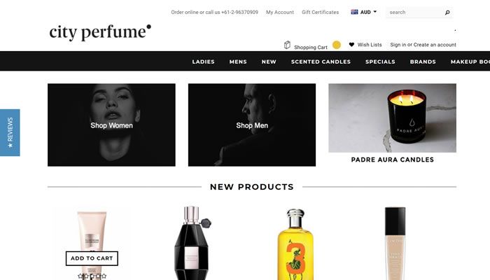 澳大利亚香水在线商店