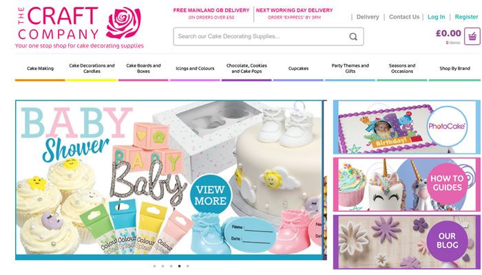 英国蛋糕装饰用品一站式商店