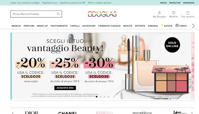Douglas意大利官网