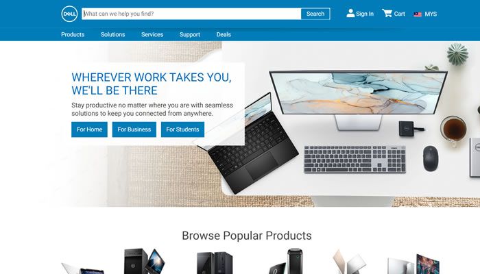 戴尔马来西亚官网