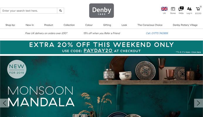 英国排名第一的餐具品牌