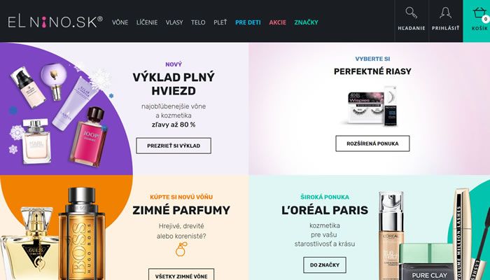 斯洛伐克香水和化妆品购物网站