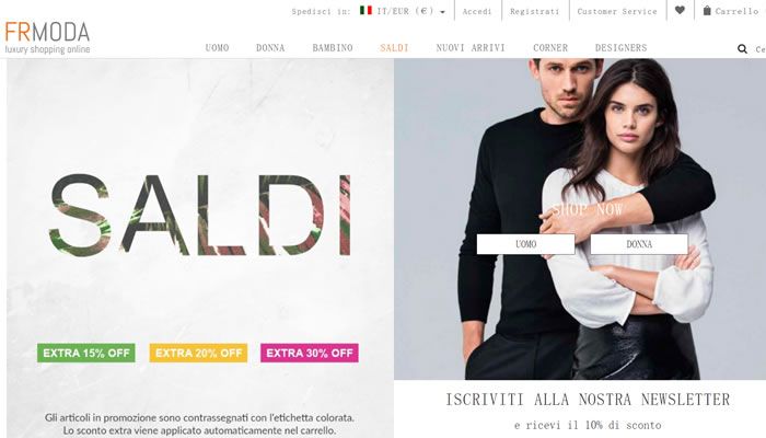 以特惠价提供在线奢侈品购物