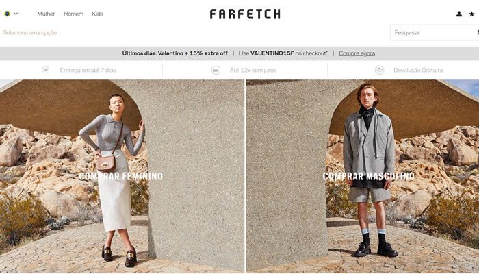 Farfetch巴西官网