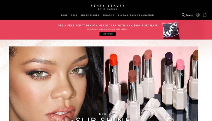 Fenty Beauty官网