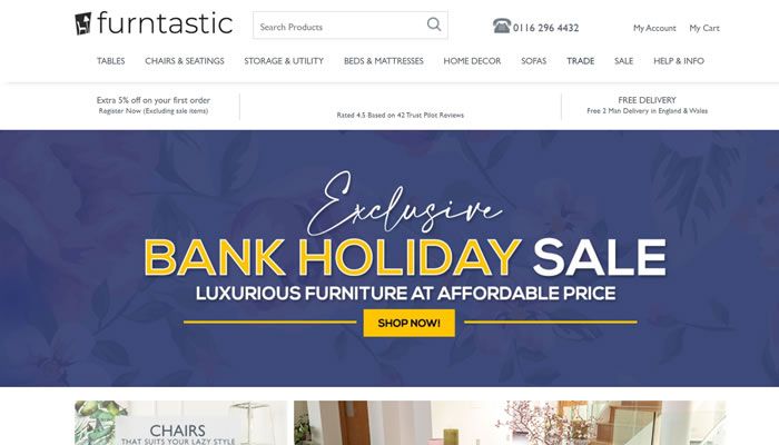 英国现代、当代和设计师家具店