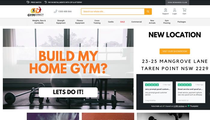 澳大利亚购买健身器材网站