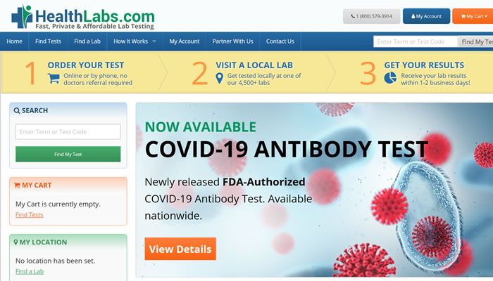 在线实验室测试