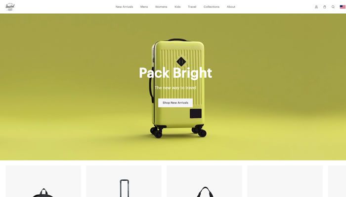 Herschel美国官网