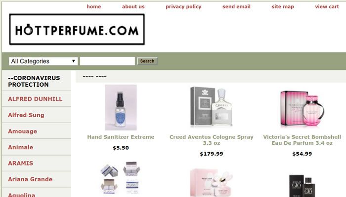 美国名牌香水折扣网站