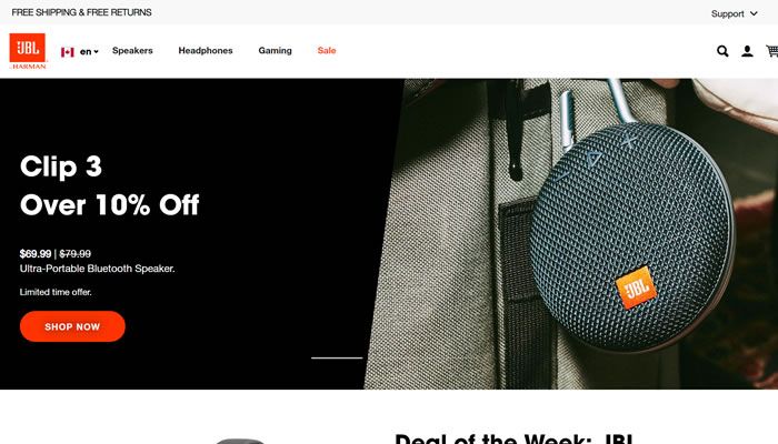 JBL加拿大官方商店