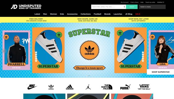 JD Sports澳洲官网