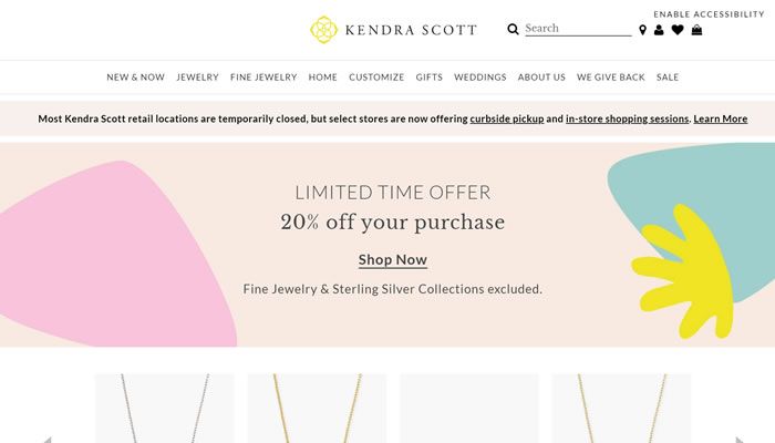 Kendra Scott官网