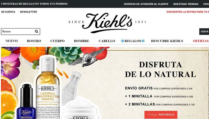 Kiehls科颜氏西班牙官方网站