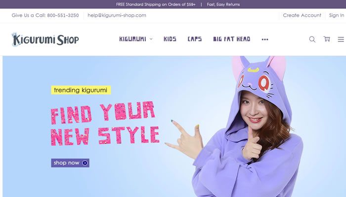 SAZAC的动物连体衣和动物睡衣