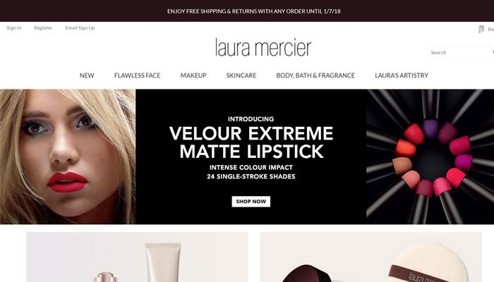 Laura Mercier官网