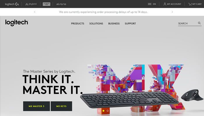 罗技英国官方网站