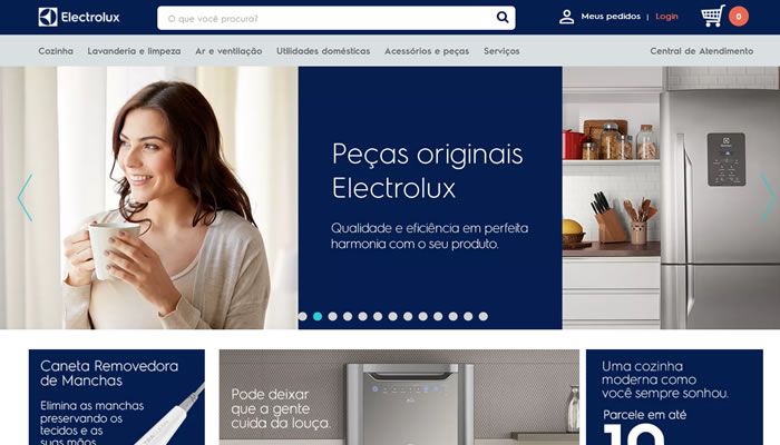 Electrolux伊莱克斯巴西商店