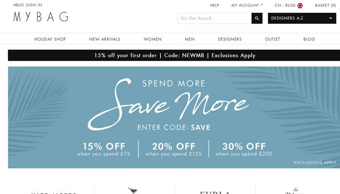 Mybag美国/加拿大