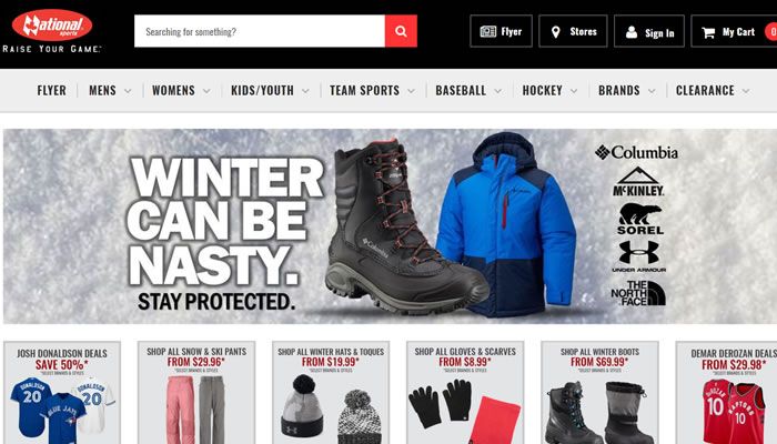 加拿大国民体育购物网站