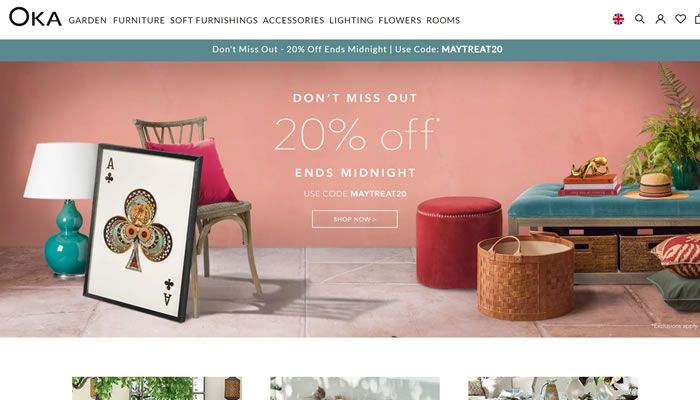 英国豪华家具和经典家居饰品购物网站