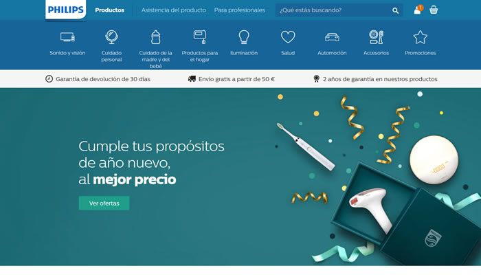 飞利浦西班牙官方网站