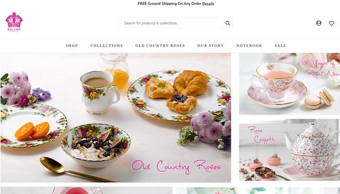 皇家阿尔伯特瓷器美国官网