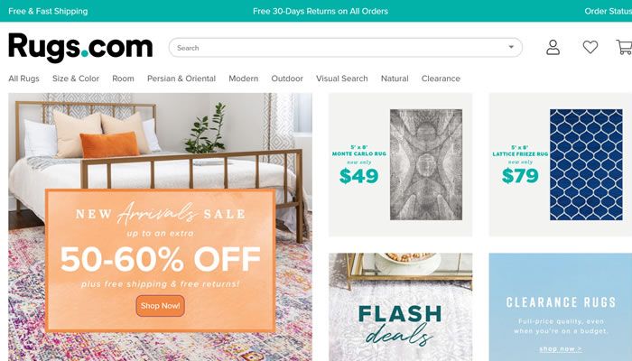 美国折扣地毯销售网站