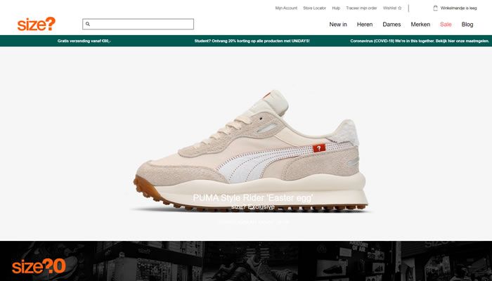 size?荷兰官方网站