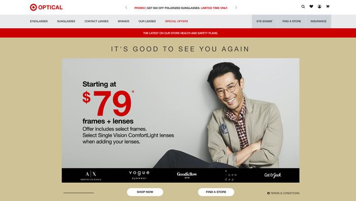 美国知名眼镜网站