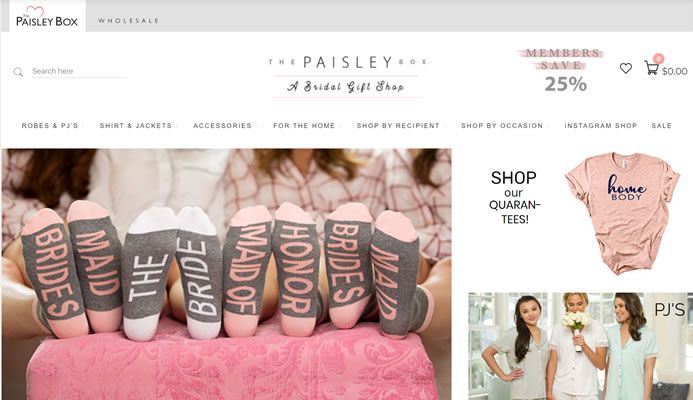 美国新娘礼品店