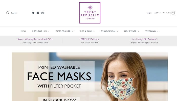 英国礼品和生活方式品牌