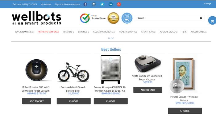 北美领先的智能产品购物网站