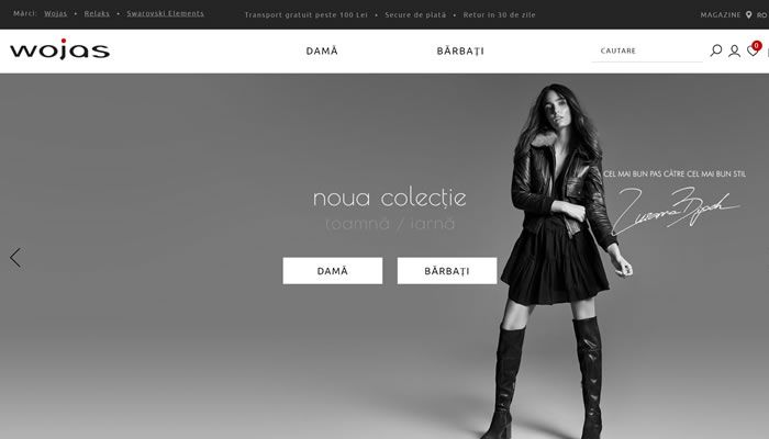 Wojas罗马尼亚网站