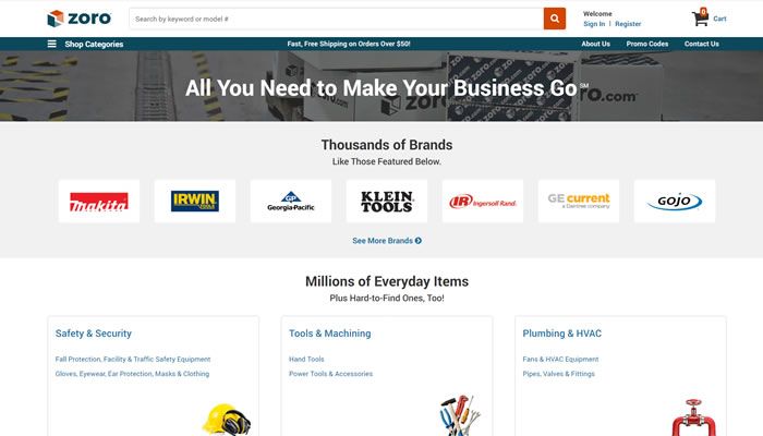 美国工业用品采购网站