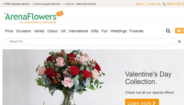 英国和世界各地鲜花速递专家