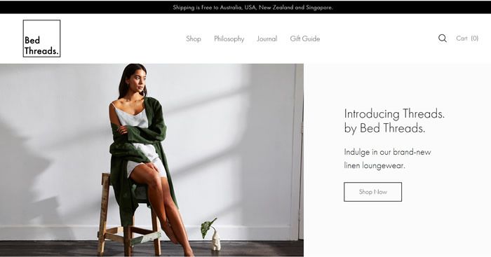 澳大利亚领先的亚麻品牌