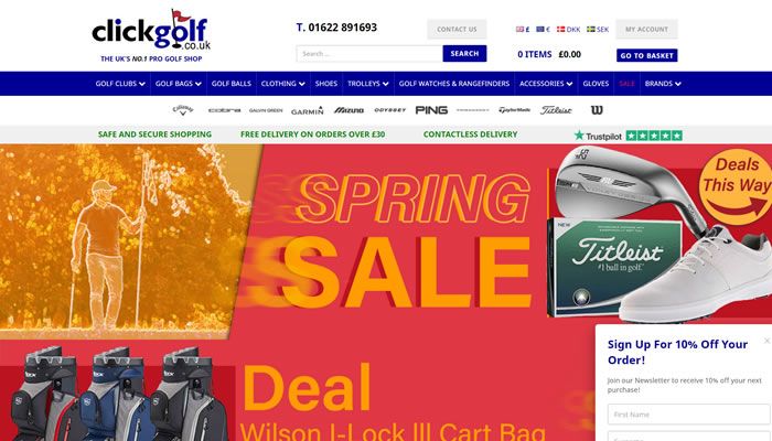 英国第一职业高尔夫商店