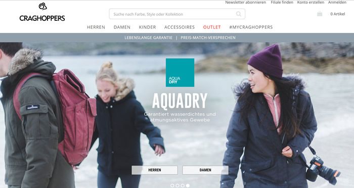 Craghoppers德国官网