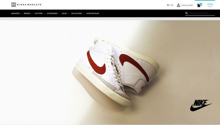 马德里运动鞋商店